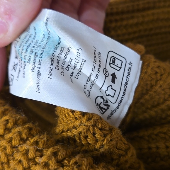 Sezane Caleb Jumper, Gold, Medium, GUC, French Sophistication - Picture 6 of 8